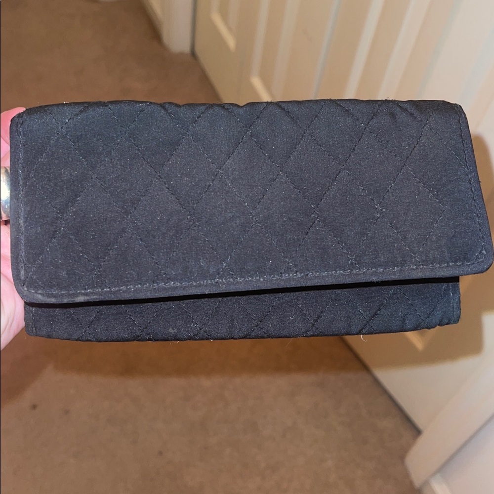 Vera Bradley Black Quilted Wallet